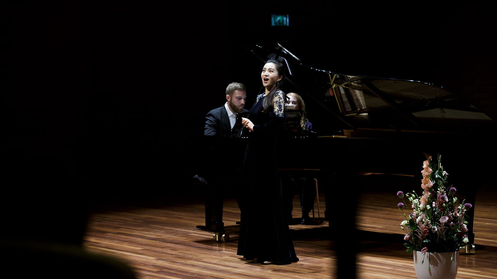 Meigui Zhang at the Queen Sonja International Music Competition 2019 Photo by Adrian Nielsen